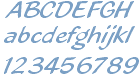 Black Light Vinyl Lettering Font