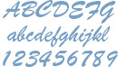 Brush Script Vinyl Lettering Font