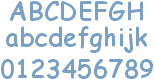 Comic Sans Vinyl Lettering Font