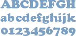 Cooper Vinyl Lettering Font