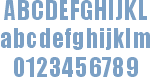 Impact Vinyl Lettering Font
