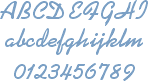 Kaufmann Bold Vinyl Lettering Font