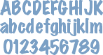 Marker Vinyl Lettering Font