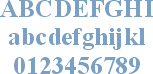 Times Roman Vinyl Lettering Font