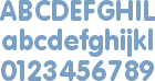 Vogue Vinyl Lettering Font